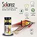 Solarez NEW! BONE DRY BLACK Fly Tie UV Cure Resin - Ultra Thin Bone Dry BLACK Formula (0.5 oz Bottle w/brush applicator tip) The First BLACK non-Tacky Fly Tying Resin, Create Custom Eyes & Body Detail