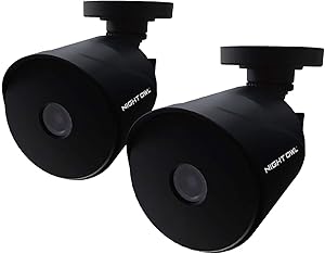 Night Owl 1080p HD Wired Indoor/Outdoor Add-On Cameras, 100 ft. of Night Vision, Wide Viewing Angle and Color Night Vision (2-Pack)