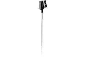 e.l.f. Brow Comb + Brush, 2-In-1 Vegan Makeup Tool, Shapes Eyebrows & Defines Lashes