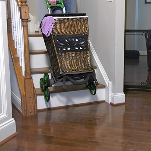 UpCart Original Green 100lb Capacity Stair Climbing Folding Hand Cart