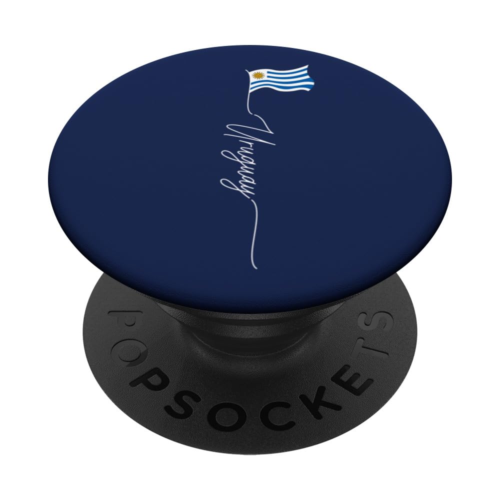 Uruguay, flag of Uruguay, patriotic Uruguayan flag PopSockets Swappable PopGrip