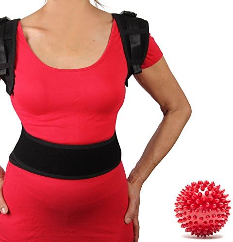 GravityOut Posture Corrector For Women and Men, Fully Adjustable for Chest Size between 29" to 40". Improve Your Posture Without Choking Your Arms