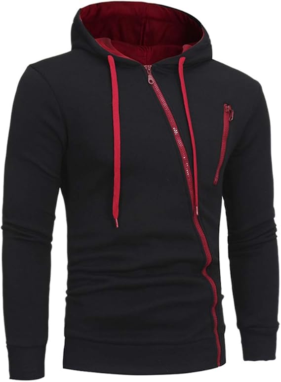 Amazon メンズ セクシーファッション フード付きスウェットシャツ スリムフィット 軽量 アクティブパーカー トラックスーツ トップス ジッパー付き Us サイズ Medium カラー マルチカラー トレーナー パーカー 通販