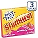 Juicy Fruit with Strawberry Starburst Candy Flavor Sugarfree Gum, 20 Multipacks (60 Packs Total)
