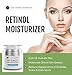 Retinol Cream Moisturizer for Face, Eye Area & Oily Skin (1.7oz) by Kate Blanc. Includes 2.5% Active Retinol, Hyaluronic Acid, Vitamin E, B5. Anti-aging, Reduce Fine Lines, Wrinkles, Dark, Sun Spots