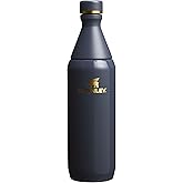 Stanley All Day Slim Bottle 20 oz | Twist off Lid with Leakproof Seal | Slim Design for Travel and Gym | Insulated Stainless Steel Water Bottle | BPA-Free | Twilight Gloss