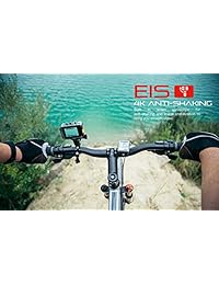 Cámara de deportes de acción sumergible COOAU con WiFi 4K, impermeable