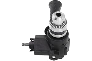 EMUKOEP 90 Degree Angle Drill Bearing Steel Right Angle Bend Extension Accessory Professional Drill Attachment Adapter