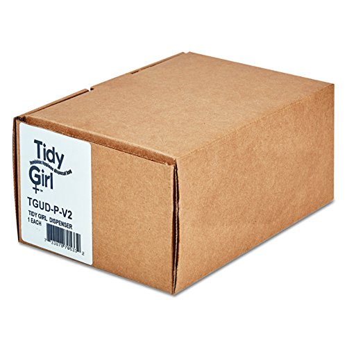 Tidy Girl TGUDPV2 Tidy Girl Plastic Feminine Hygiene Disposal Bag Dispenser, Gray - Thumbnail 5