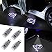 Grolish 4 Piece Auto Door Logo Projector Car Door Lights Door Step Courtesy Light for Acura