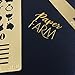 Metal Bullet Journal Stencil Set (2 Pack) w/Etched 6 inch Ruler (Satin Gold) Planner Icons + Frame Layout Stencil | Ideal for A5 Notebook Size Like Leuchtturm1917