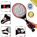 Electric Bug Zapper racket rechargeable - Ideal as Fly Insect Swatter.A splendid executioner for flies, spiders, wasps.LED Light to Attract Mosquitoes.Detachable Flash Light.Great for the Gift!