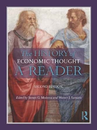 Amazon Com The History Of Economic Thought A Reader