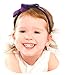 Alead Little Girls Headbands With Colorful Bow Hair Bands 10pcs