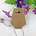 AKOAK 100 Pcs 12 X 4.5 Cm Blank Brown Kraft Paper Necklace Display Cards Bracelet Display Cards Jewelry Display Hanging Cards