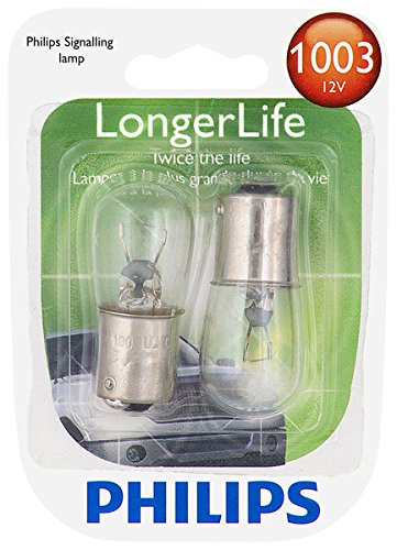Philips 1003 LongerLife Miniature Bulb, 2 Pack