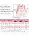 NNJXD Baby Girl Long Sleeve Cotton Kids Casual School Dress for Children Size 18-24 Months Blue