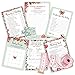 Baby Shower Games - Pack of 5 Activities (50 Sheets Each) with Mommy Tummy Game, 50 Fun Stickers, Includes Bingo, Mommy or Daddy, Baby Predictions and Advice, Who Knows Mommy Best, Wishes for the Baby
