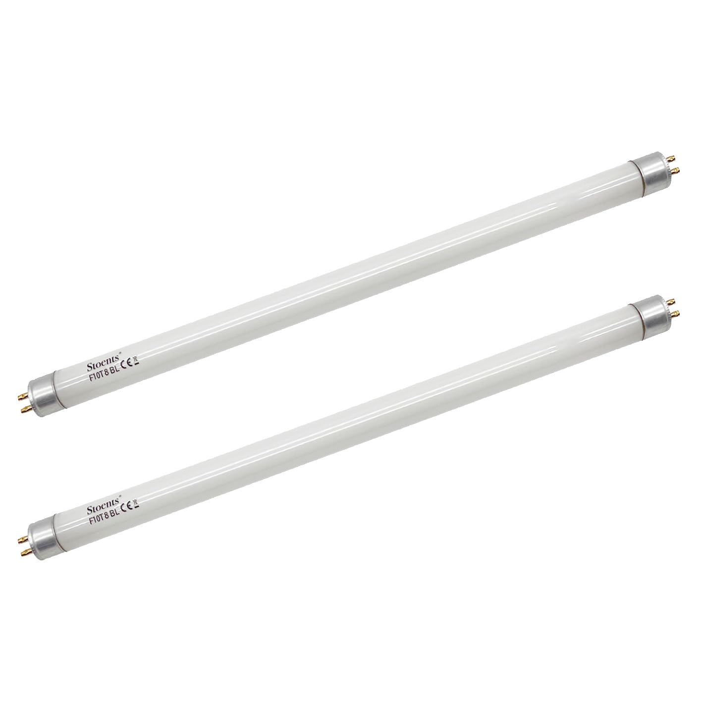 Stoents 2 x 10W 10 Watt 13 Inch 13" T8 Bug Zapper Insect Attracting Lamp UVA Replacement Tube Bulbs for 20W Electric Fly Killer Incl Starters