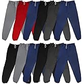 BILLIONHATS Mens Cotton Jogger Sweatpants, Assorted Colors & Sizes from S M L XL 2XL, Great for Homeless Shelter Donations