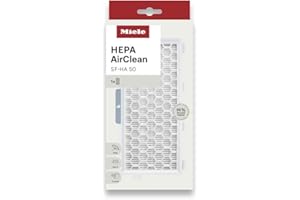 Miele Original SF-HA 50 HEPA AirClean Filter with TimeStrip for Miele Complete C2/C3, Compact C1/C2 Vacuum Cleaners, Pack of 
