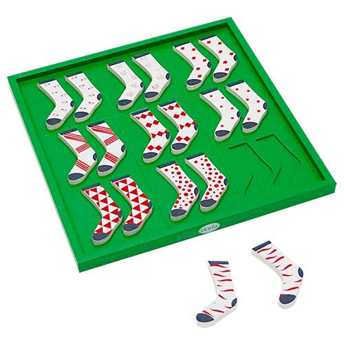 image for skola play, discover, learn Skola Toys - Sock Twins Patterns - Pair an