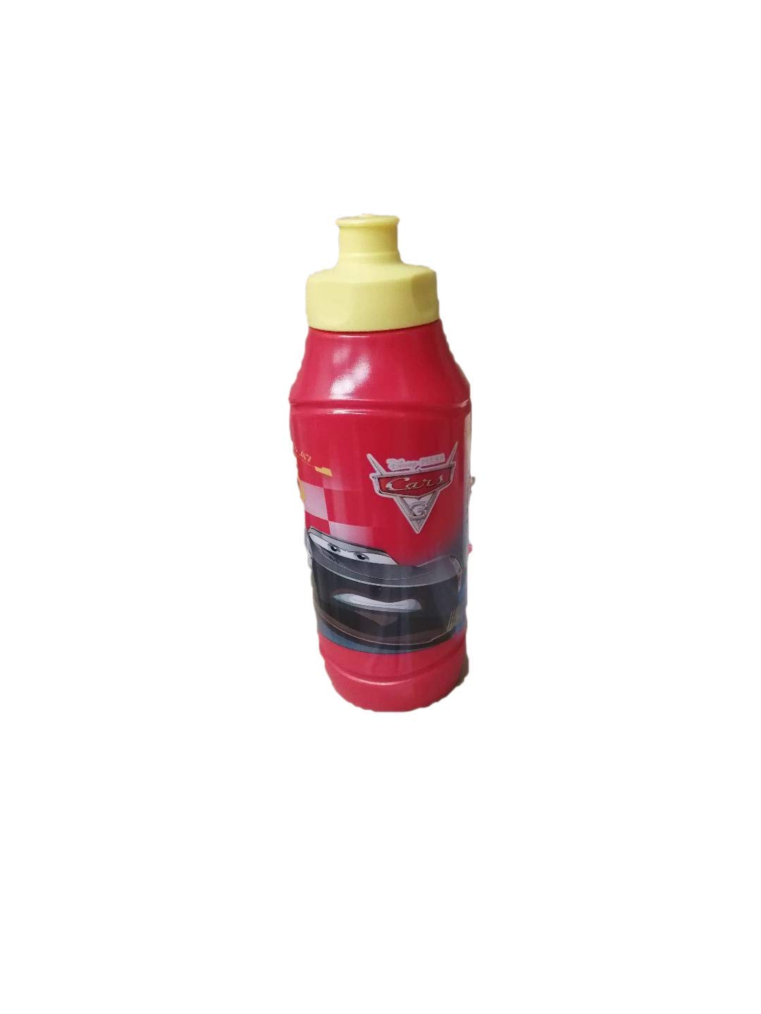 ALMACENESADAN 2626, Disney Cars Water Bottle; Plastic Products; Capacity 375 ml; No BPA