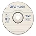 Verbatim M-Disc BD-R 25GB 4X with Branded Surface - 5pk Jewel Case - 98900 Blue