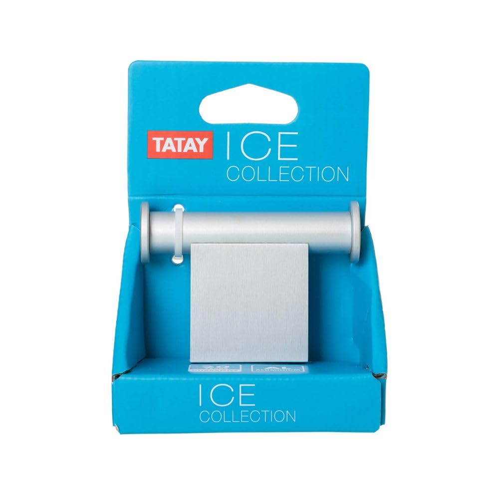 TATAY - Ice aluminium towel hook. Dimensions: 7.5 x 2.2 x 5.2cm