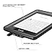 Temdan Kindle Paperwhite Waterproof Case Rugged Sleek Transparent Cover with Built in Screen Protector Case for Kindle Paperwhite.