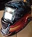 True Color BLK Auto Darkening Solar Powered Welders Welding Helmet Mask with Grinding Function