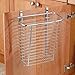 iDesign Axis Steel Over the Cabinet Storage Basket Organizer for Kitchen, Pantry, Bathroom, Office, Dorm Room, 7.1