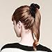 SUBANG 12 Pieces Colors Fashion Hair Bands Deft Bun Maker Cloth Maker Summer Headband Hair Twist Tool Hair Accessories for Women Girls
