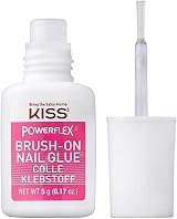 KISS Powerflex Brush-On Nail Glue, Ultra Hold False Nails, Repairs Breaks view 12