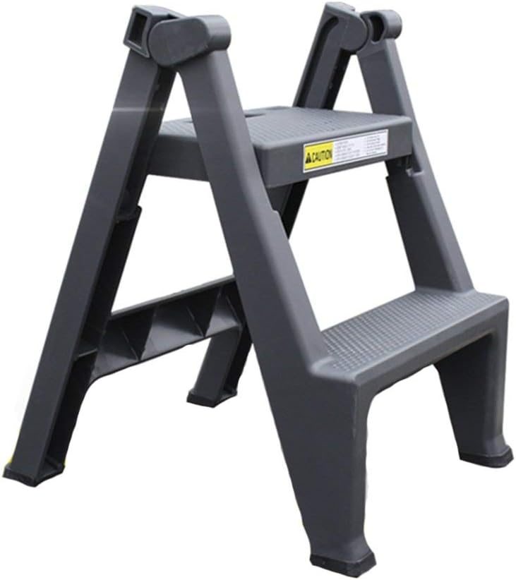 AOLI Ladder Step Stool Step Stool Home Folding Platform Ladder Portable 2 Step Ladder Car Wash Workbench Folding Step Stool