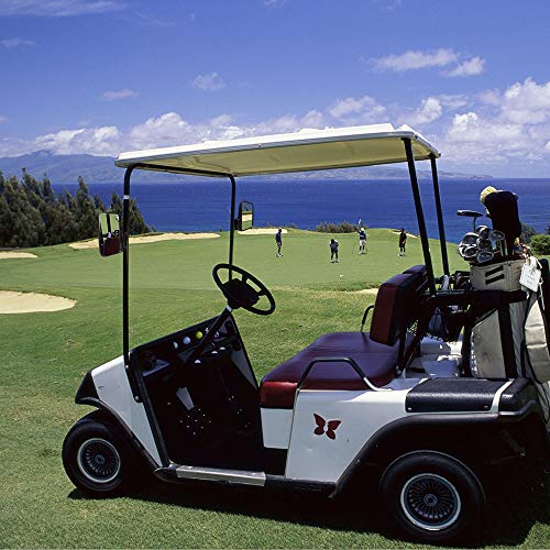 KEYI Golf cart Side Mirrors for Club Car EZ-GO Yamaha TXT DS Universal Golf cart Accessories