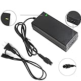 29.4V 2A Electric Scooter Battery Charger, Lithium Power Adapter PowerFast 3-Prong Inline Connector for 24V Pocket Mod, Sports Mod Lithium Battery