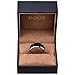 DOUX 8mm Mens White Tungsten Carbide Ring Purple Goldstone Inlay Sparkling Wedding Band High Polished
