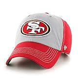 NFL San Francisco 49ers '47 McGraw Clean Up Adjustable Hat, One Size Fits Most, Red