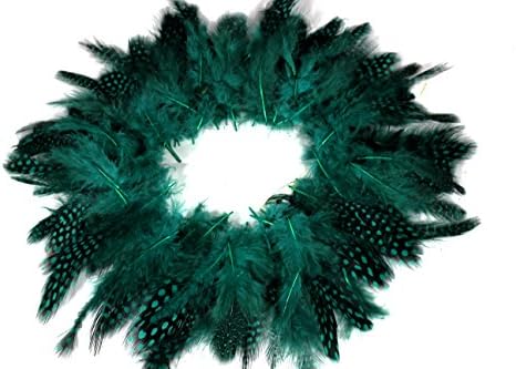 Daedal Dream Catchers - Green Dotted Feathers (180 Pcs) DDC106