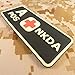 First Aid Patch PVC A Positive Patch [Black and White Glow Dark] Compatible with Velcro PVC Patches,Plate Carrier Patches for Backpacks,Ifak Patch,A Pos Patch,First Aid Kit Patch Blood Type Patch