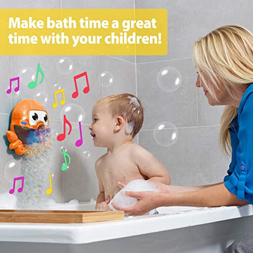 Chuchik Bubble Bath Maker for The Bathtub. Blows Bubbles and Plays 24