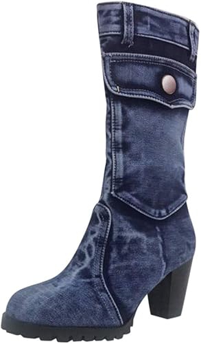 botas vaqueras con tacon para mujer