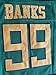 Adam Banks #99 Mighty Ducks Movie Hockey Jersey White Green
