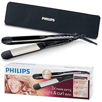 Philips Care Straight And Curl Straightener With Ionic Care And