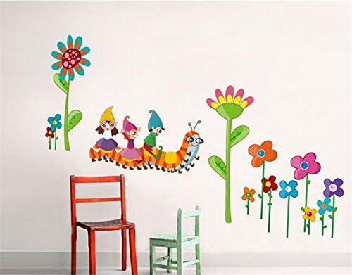 Zieast® The caterpillar travel Children Home Living Bedroom Decor Removable Wall Stickers Decal Decoration muraux Autocollant Wandtattoos Wandbilder