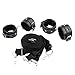 Real Leather Handcuffs and Ankle Cuffs Restraints kit by BLISS BOUNDARY