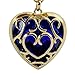 HiRudolph 1 X The Legend of Zelda Skyward Sword Blue Heart Pierced Necklace Anime Costume Blue