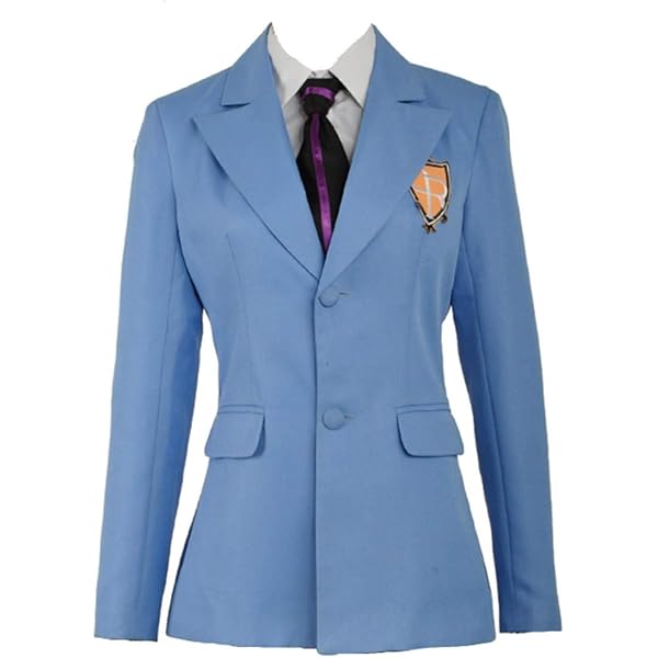 Amazon.com: Cos-Love High School Host Club Adult Uniform Blazer and Tie Cosplay  Costume Halloween (in Stock) : Clothing, Shoes & Jewelry