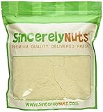 Sincerely Nuts Blanched Almond Flour Meal - Three (3) Lb. Bag - Full Of Protein, Fibers, Low In Carbohydrates - Enhances Brain, Keeps Heart Safe - Kosher